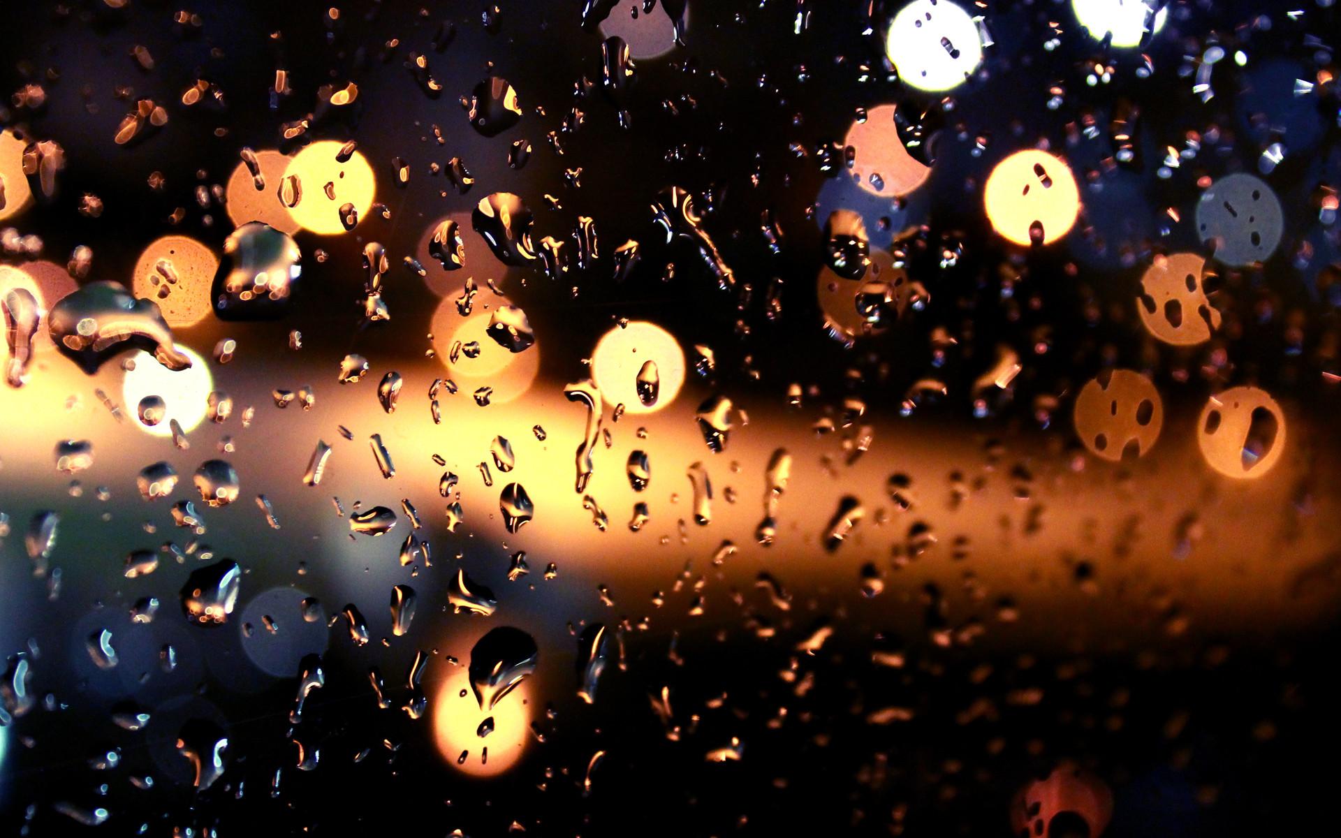Rain Drops Wallpaper