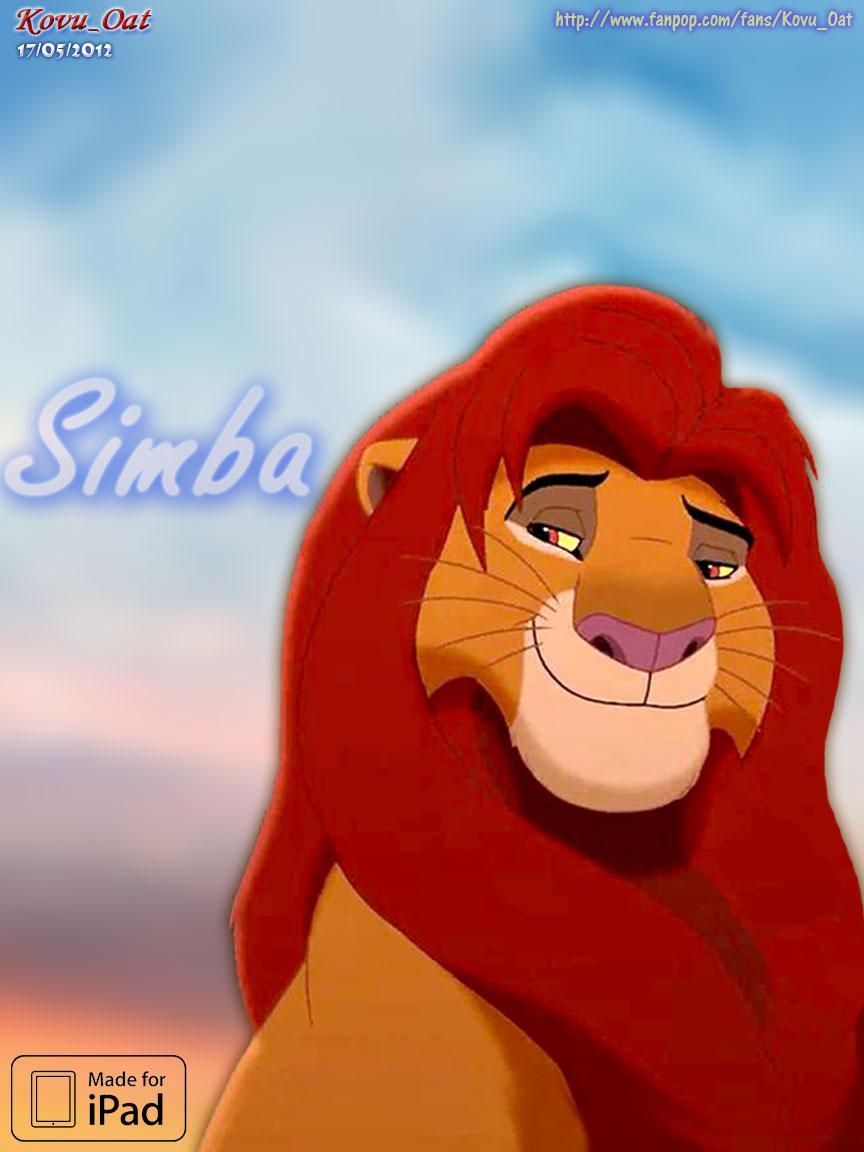 iPad lock screen background Simba Lion HD Lion King 2
