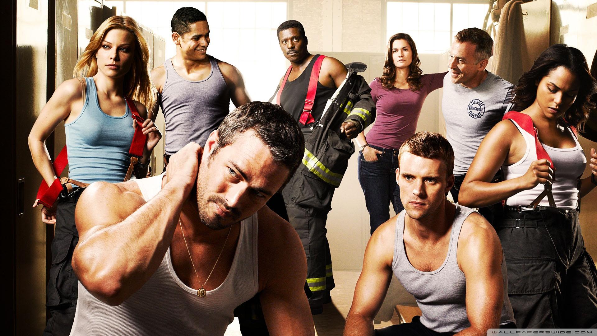 Chicago Fire TV series Cast ❤ 4K HD Desktop Wallpaper for 4K Ultra