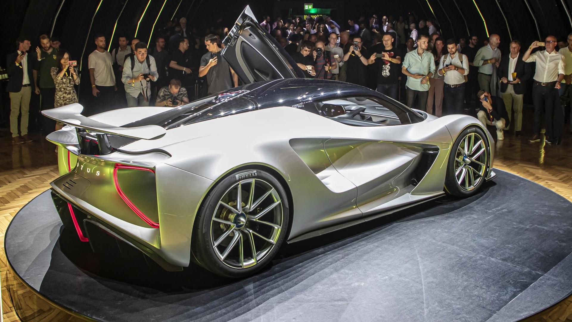 Lotus Evija supercar marks start of a new electric era for sports