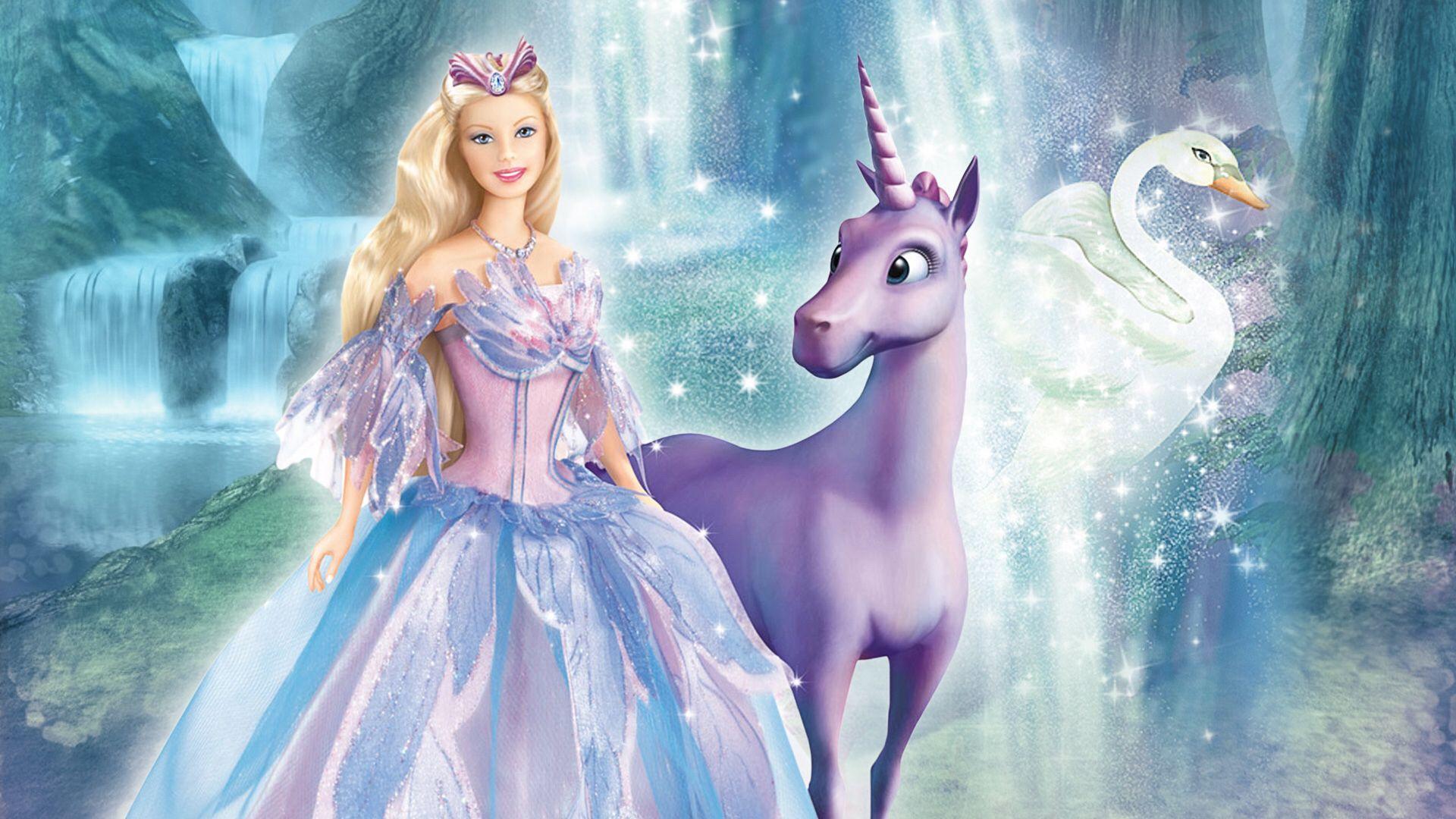 Barbie as the swan princess. (Odette)The Swan Princess in 2019