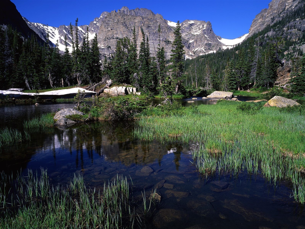 Rocky Mountain National Park Summ HD Wallpaper, Background Image
