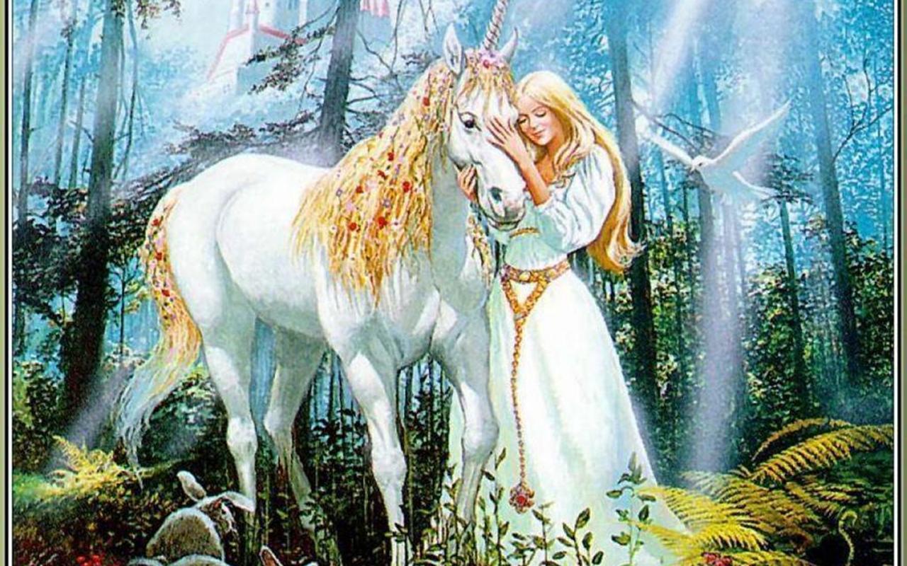 Unicorns and Fairies Wallpaper Free Unicorns and Fairies Background