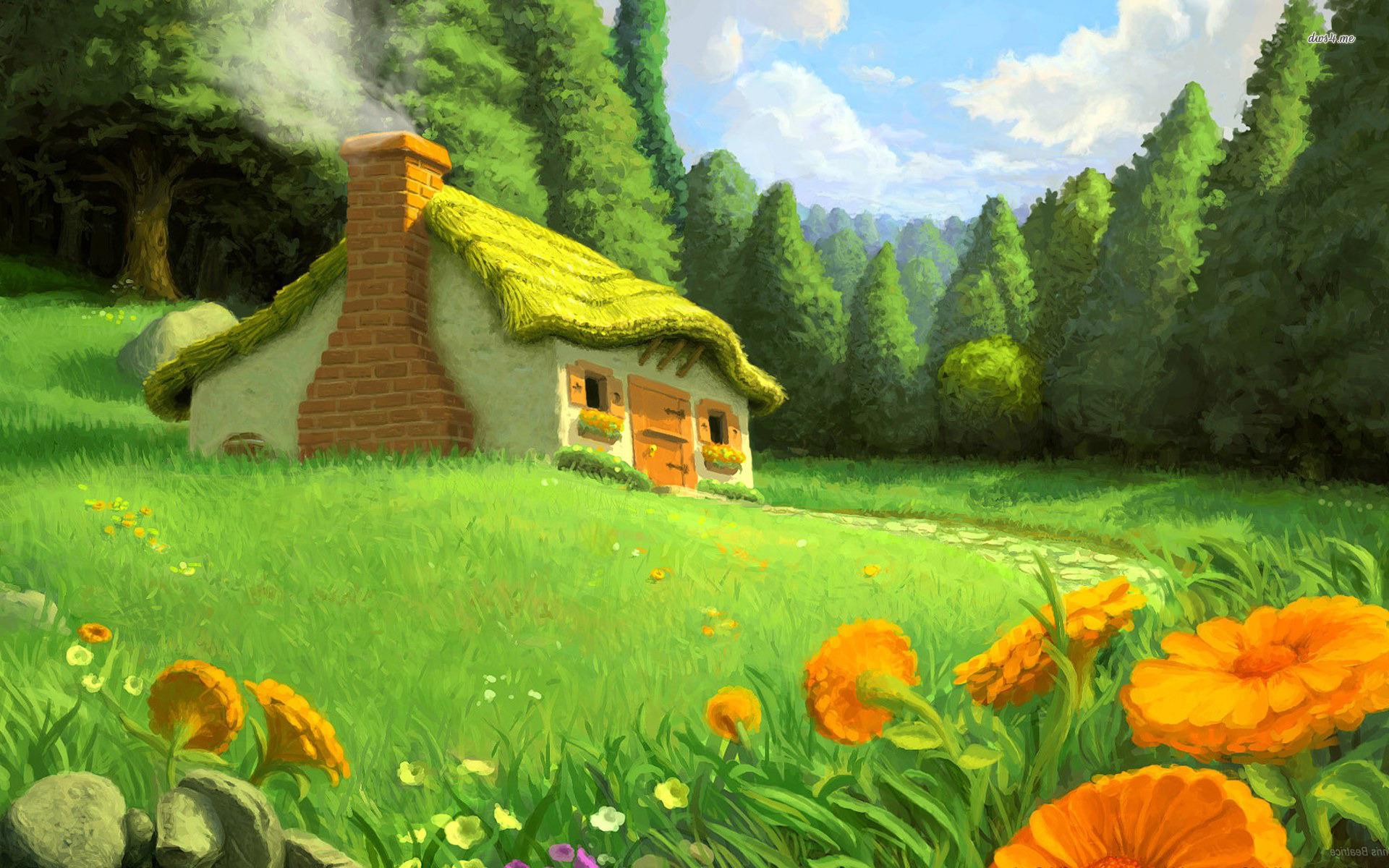 Free download Fairy Tale House wallpaper HD 280000 [1920x1200]