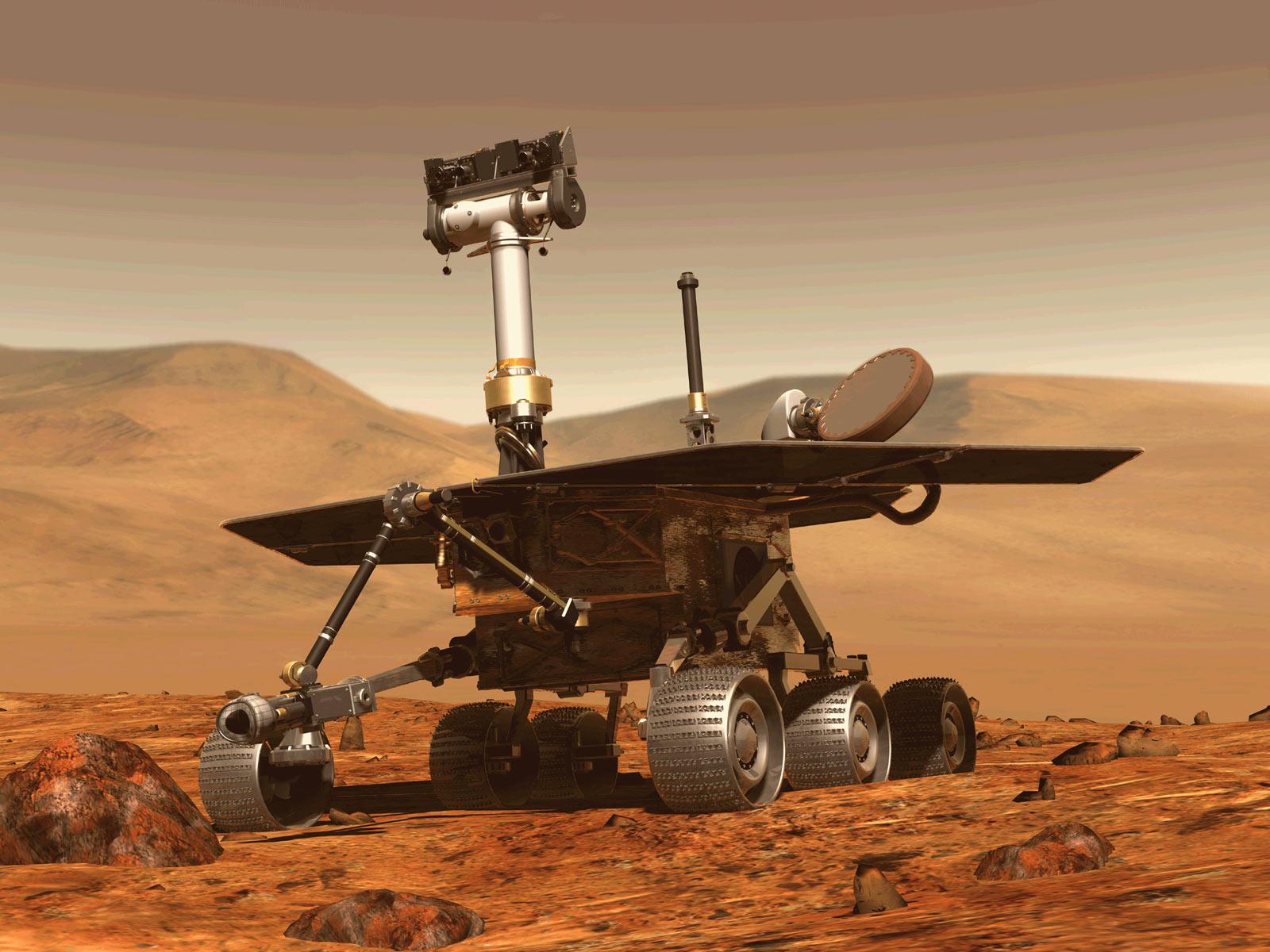 Download Wallpaper and picture Mars Rover Curiosity The Red