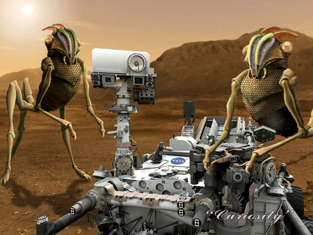 Free download Desktop Mars Exploration Curiosity wallpaper 1024x768
