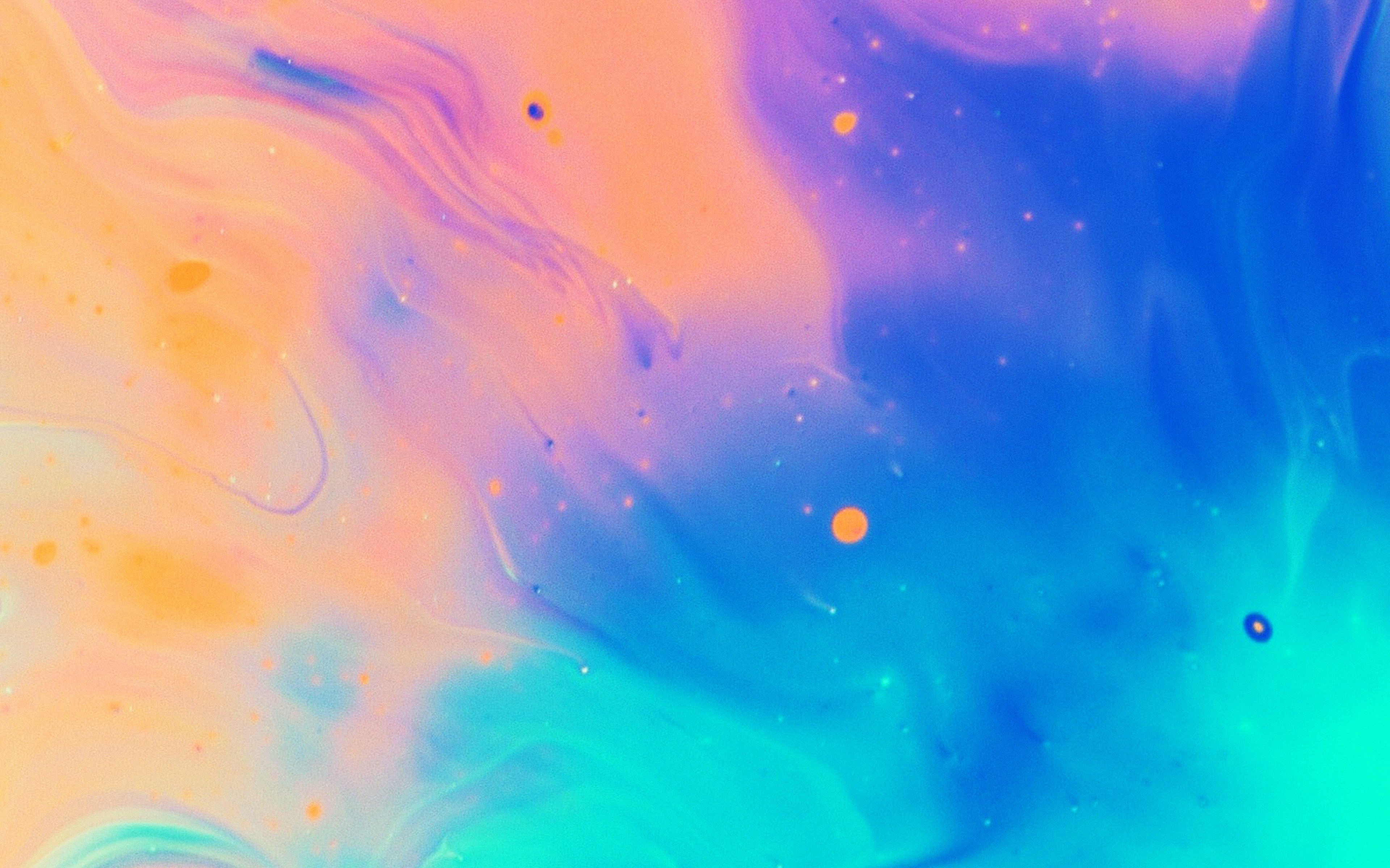desktop wallpaper. blend color rainbow paint ink