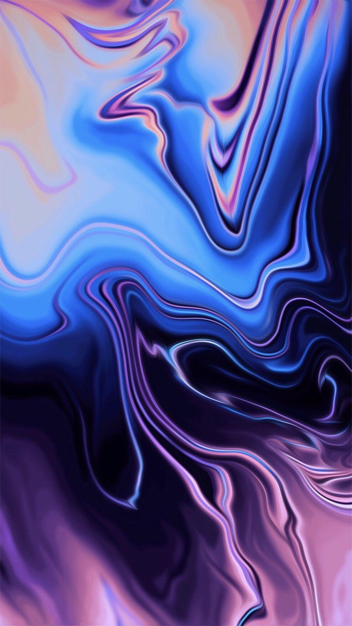 Chromatic Flow Blue Wallpapers - Wallpaper Cave