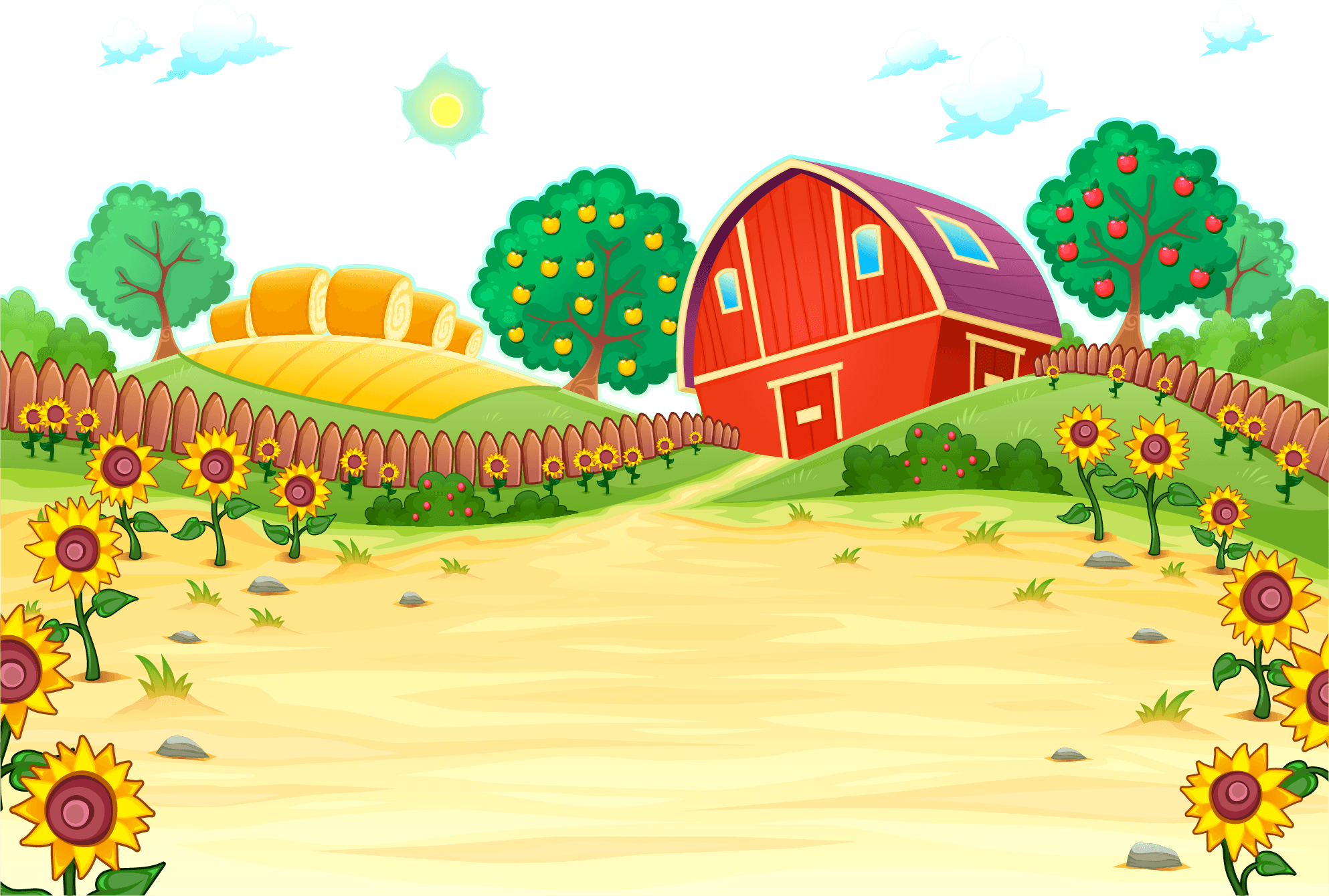 Collection of free Farm vector wallpaper. Download on UI Ex