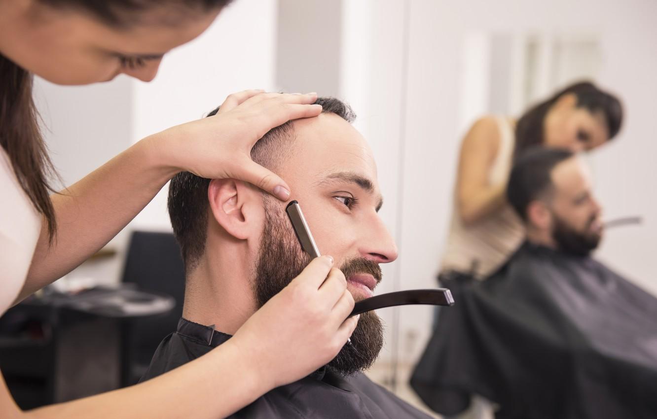 Wallpaper barber, hairdresser image for desktop, section мужчины