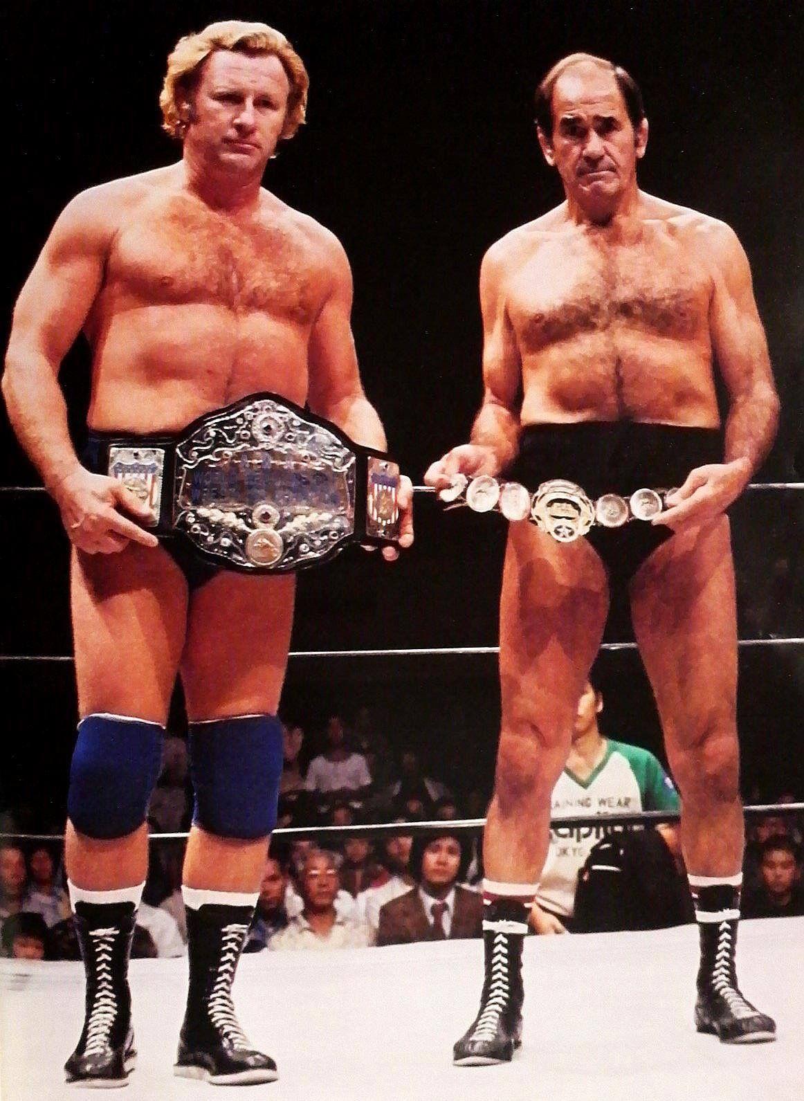 Nick Bockwinkel and Lou Thesz. Pro Wrestling Japan !. Awa