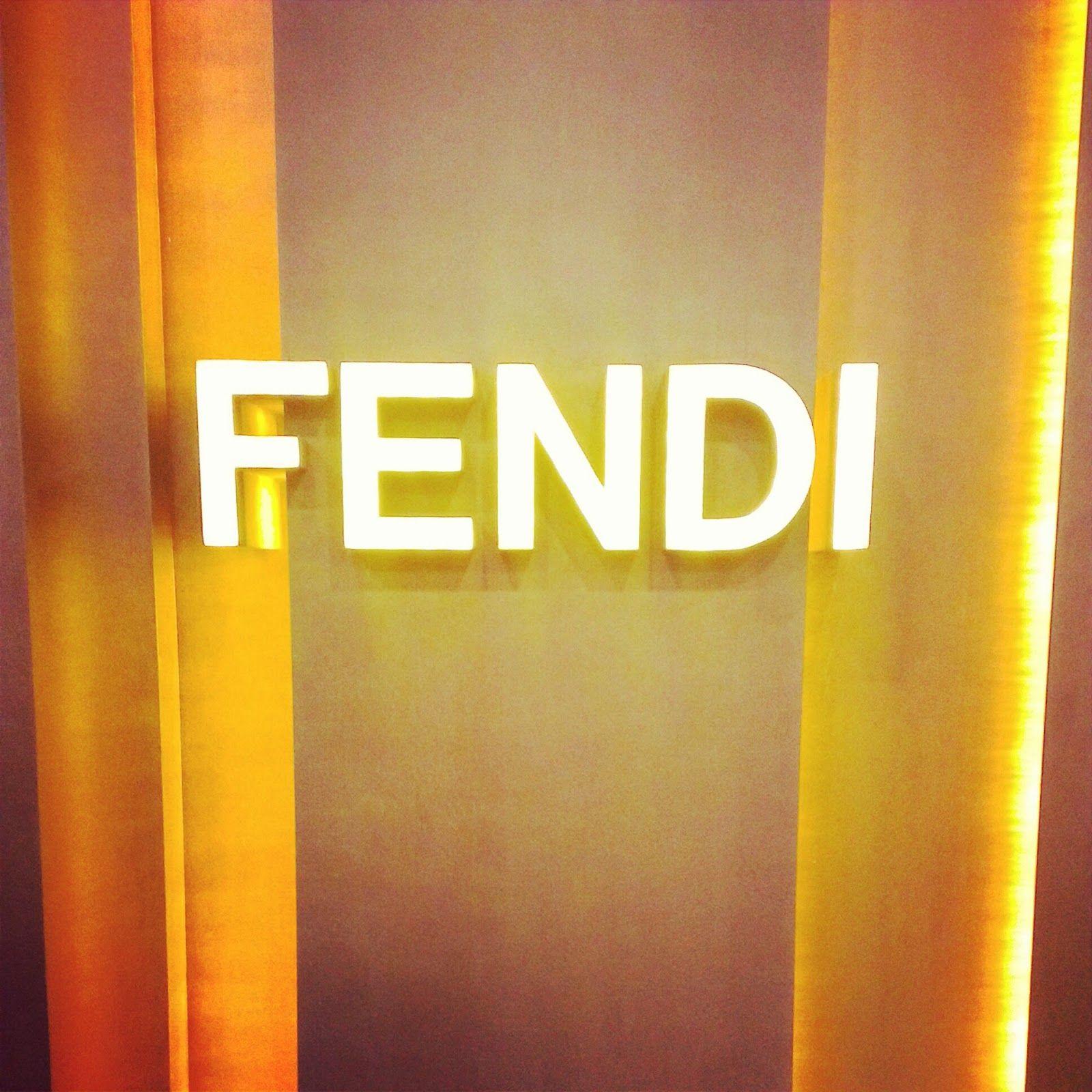 Download wallpapers Fendi yellow logo, 4k, yellow brickwall, Fendi logo,  brands, Fendi neon logo, Fendi for desktop free. Pictures for desktop free