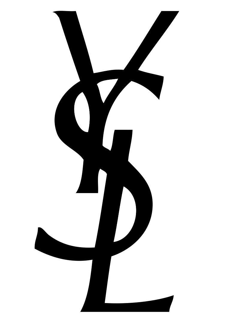 YVES SAINT LAURENT logo. Fashion Branding. Logos, Yves saint