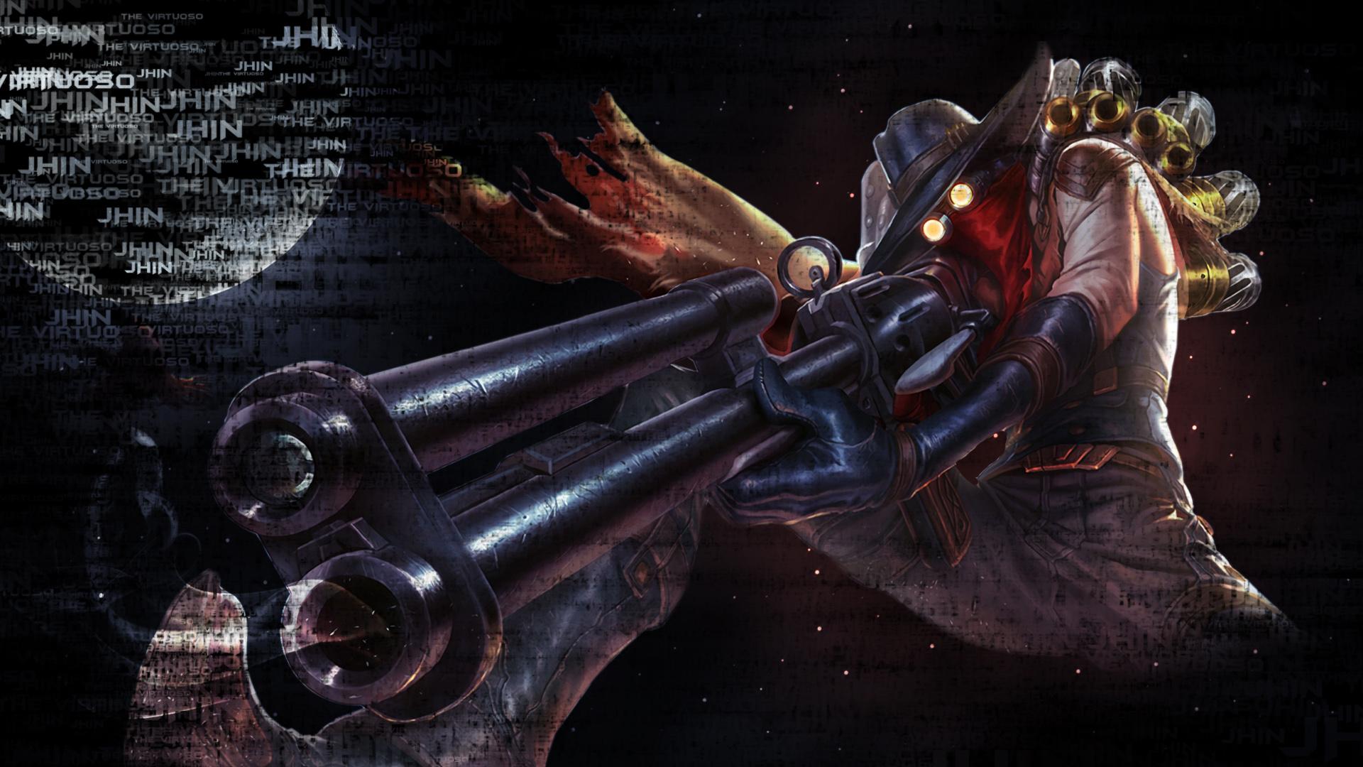 League of Legends : High Noon Jhin for Live Wallpaper purposes on Make a GIF