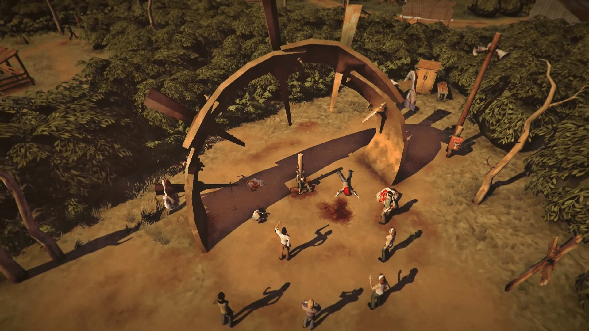 Saw a familiar symbol in a trailer for a game called The Church