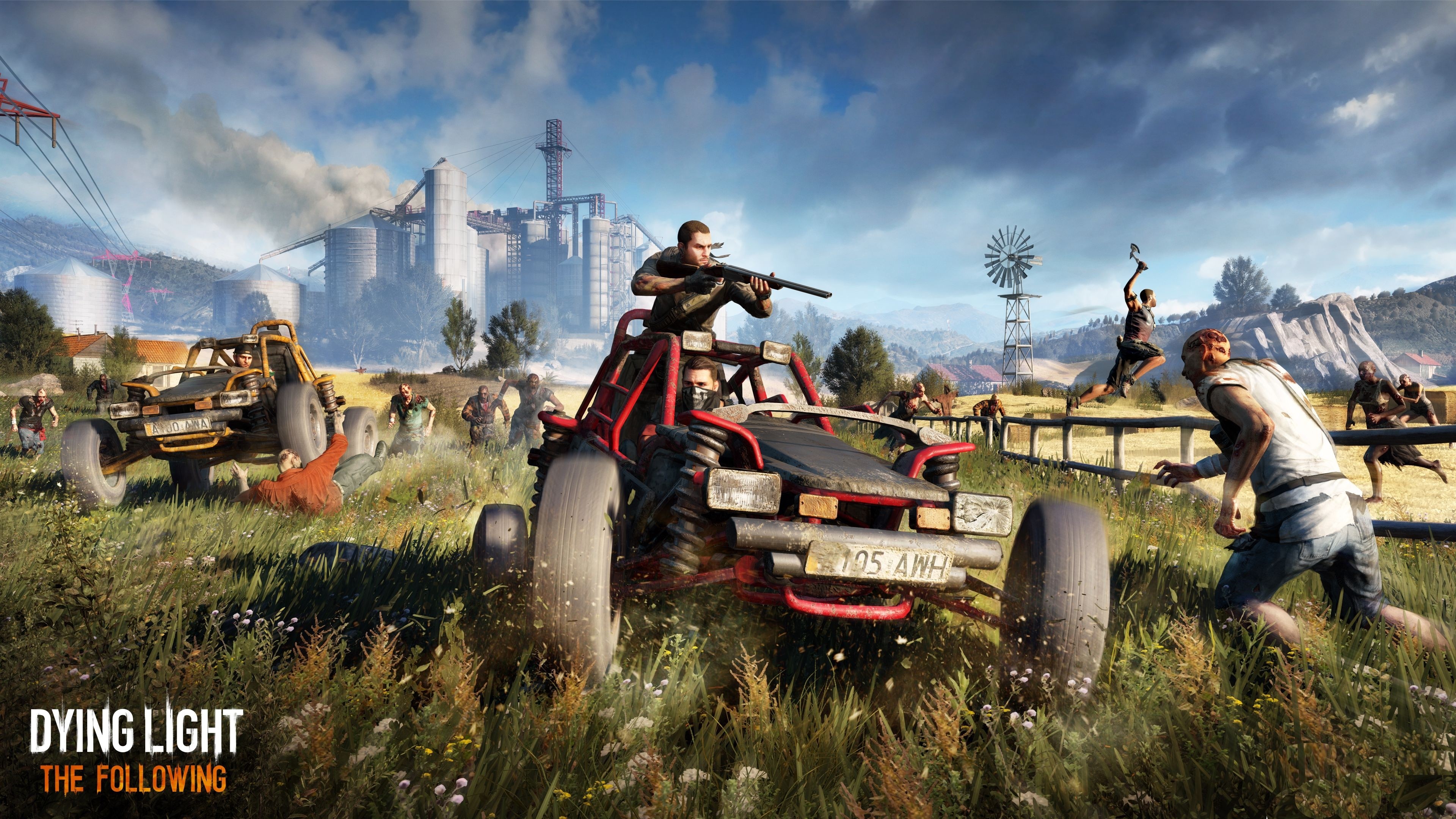 Wallpaper Dying Light: The Following, Best Games, PC, PS4