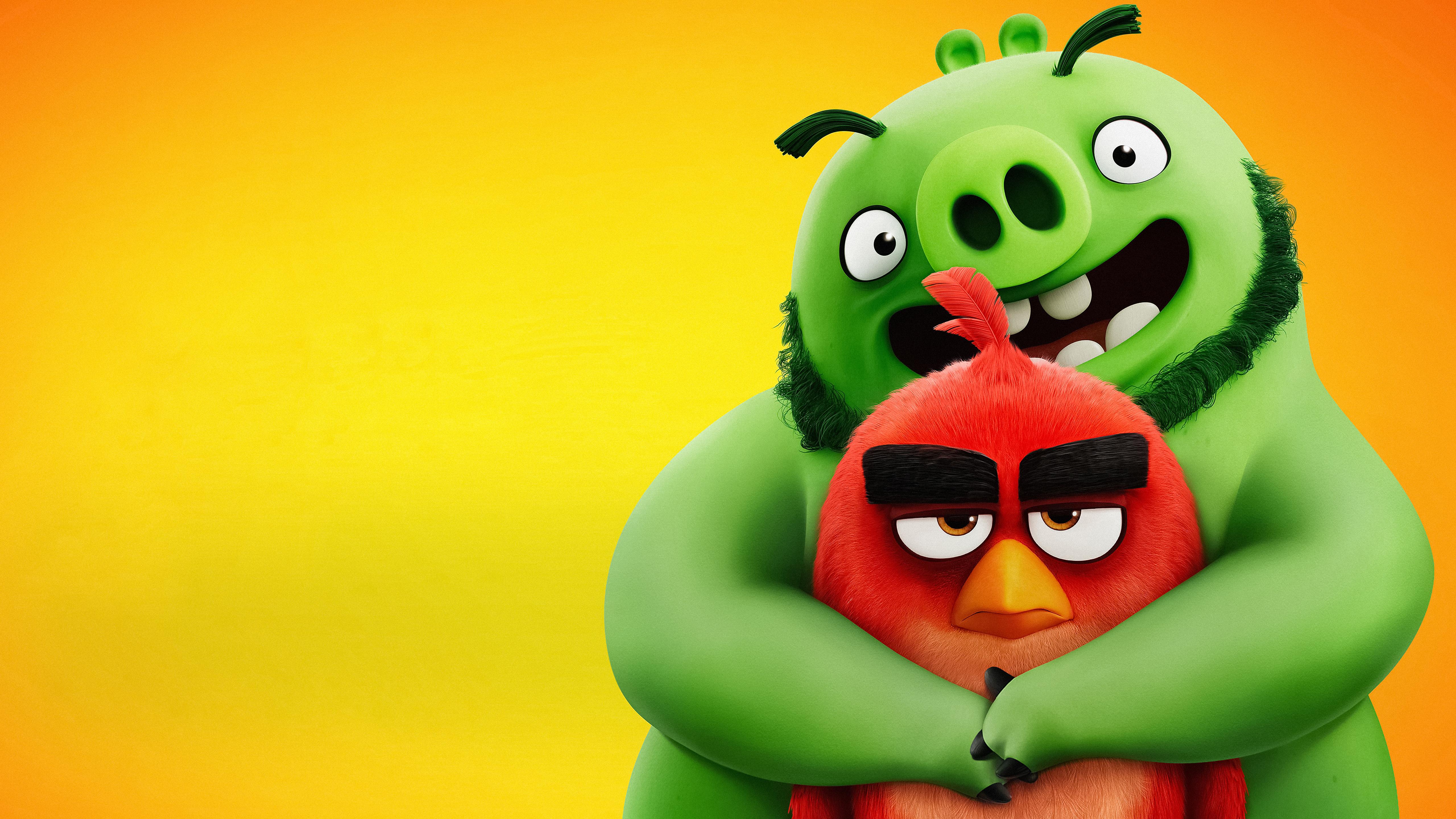 Wallpaper The Angry Birds Movie Red, Leonard, Animation, 5K
