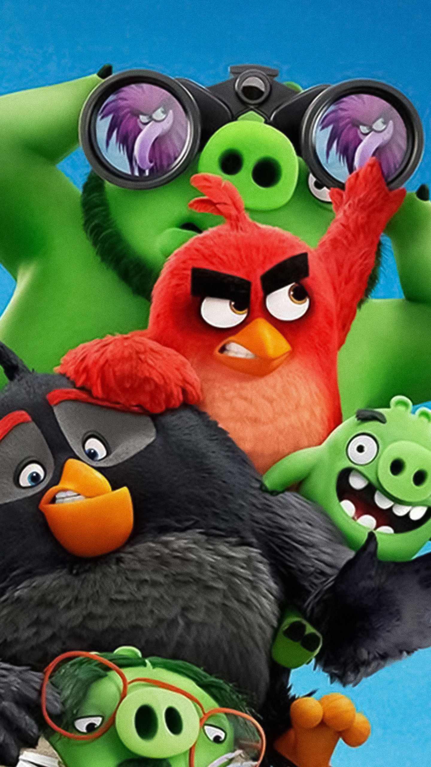 Wallpaper The Angry Birds Movie poster, 4K, Movies