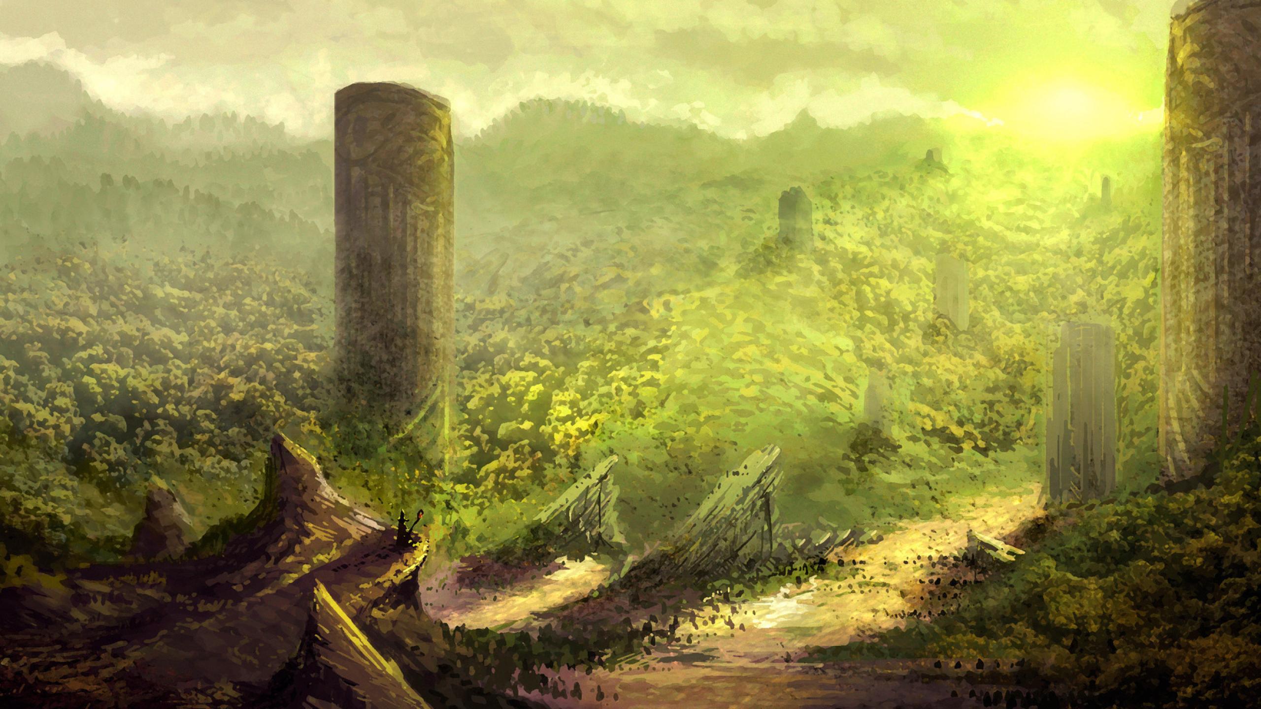 Fantasy Nature Landscape #Wallpaper