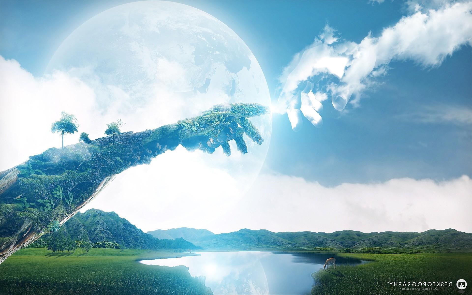 digital art artwork fantasy art nature wallpaper