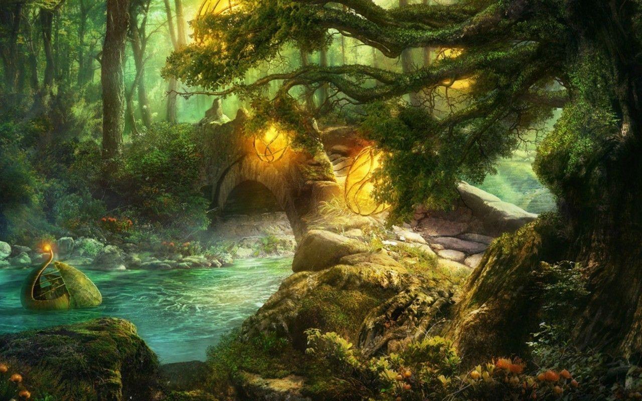 Nature Forest Fantasy Wallpaper. Free Download GameFree Download Game