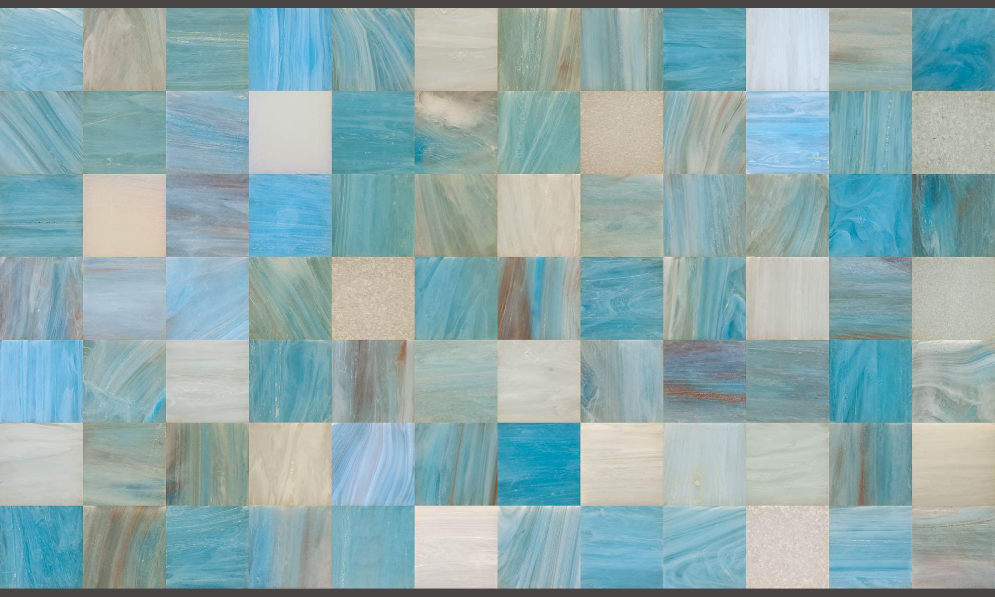 Blue tiles wallpaper 4061048371
