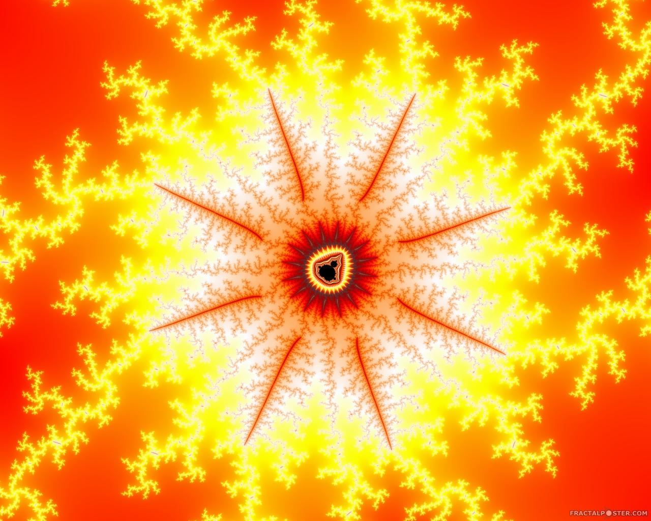 point sunburst fractal image by the1bambi. HD Wallpaper, posters