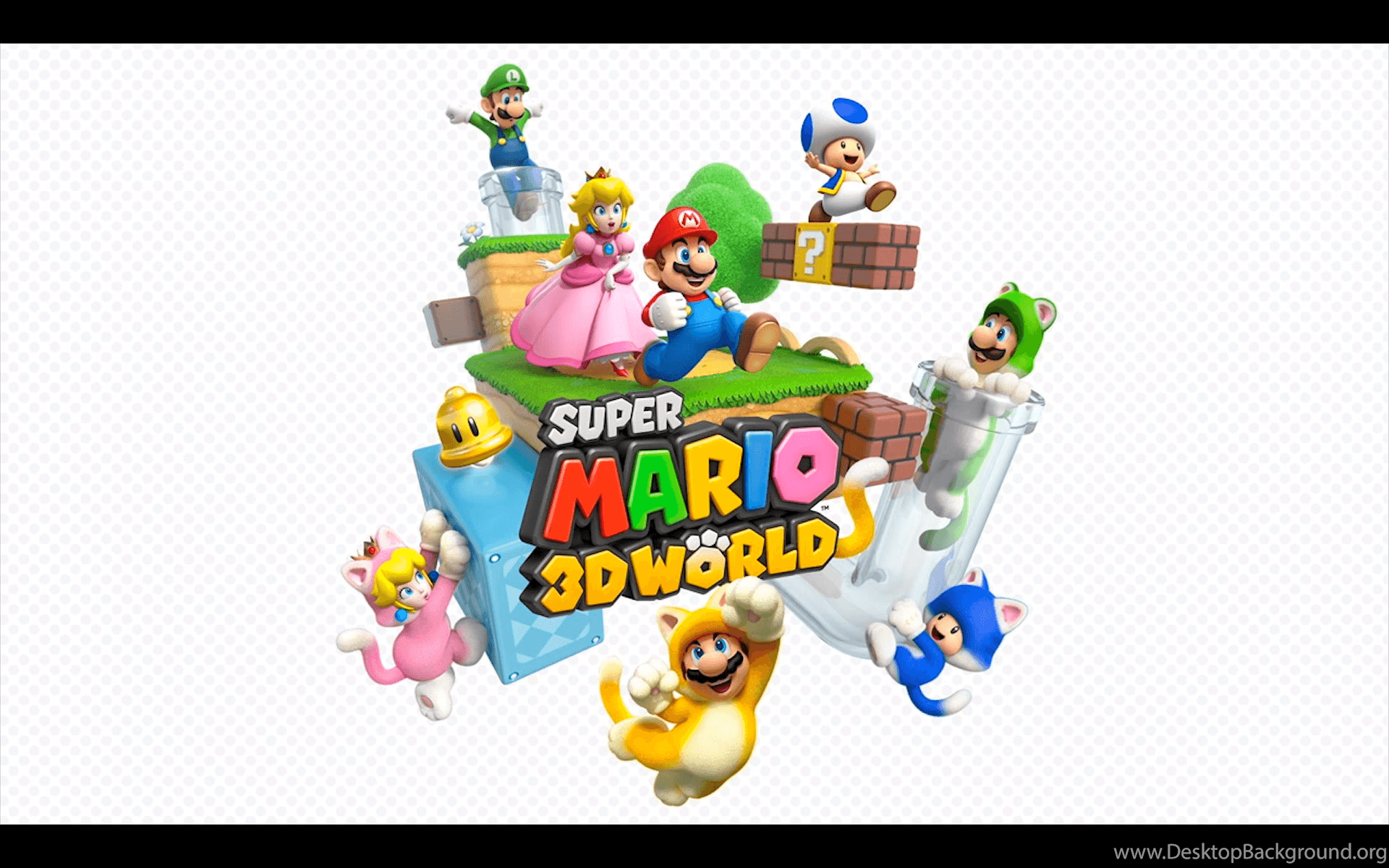 Super Mario 3D World Wallpapers Desktop Backgrounds