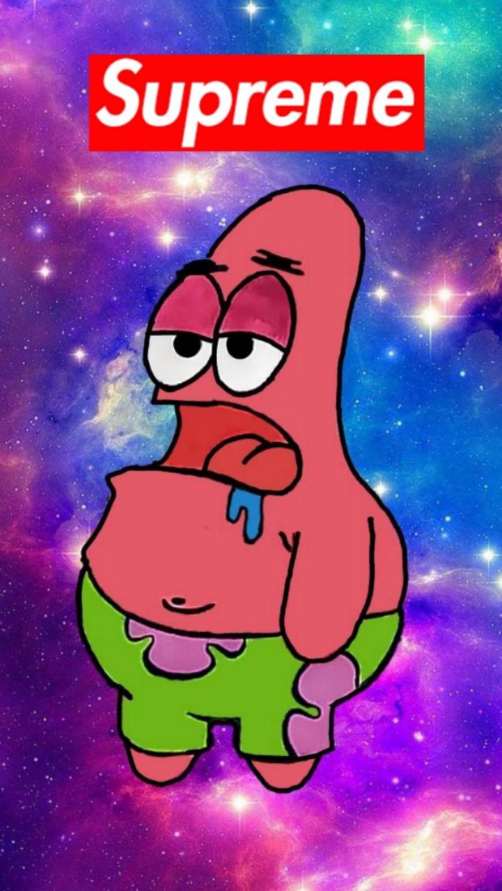 Supreme Patrick Star Wallpaper