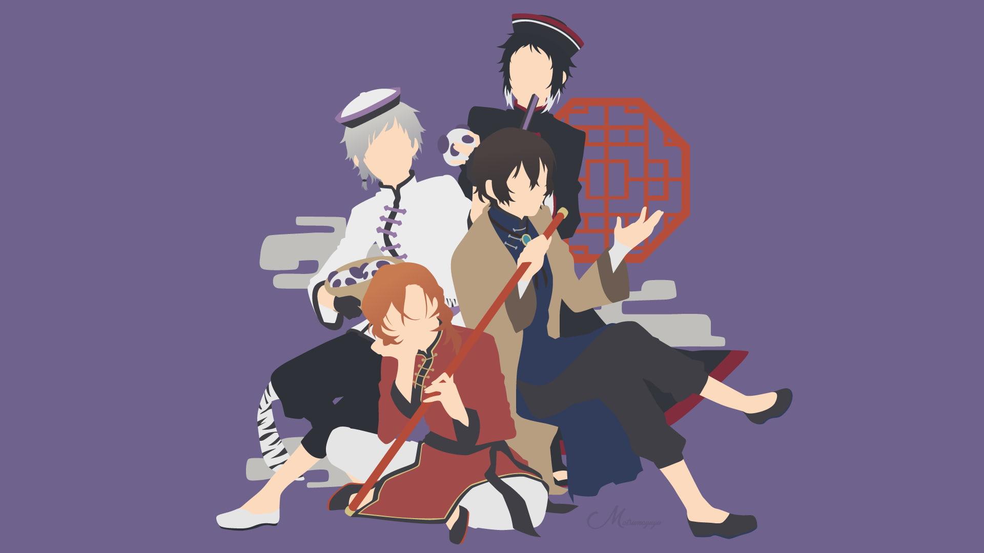 HD wallpaper: Anime, Bungou Stray Dogs, Akiko Yosano, Atsushi