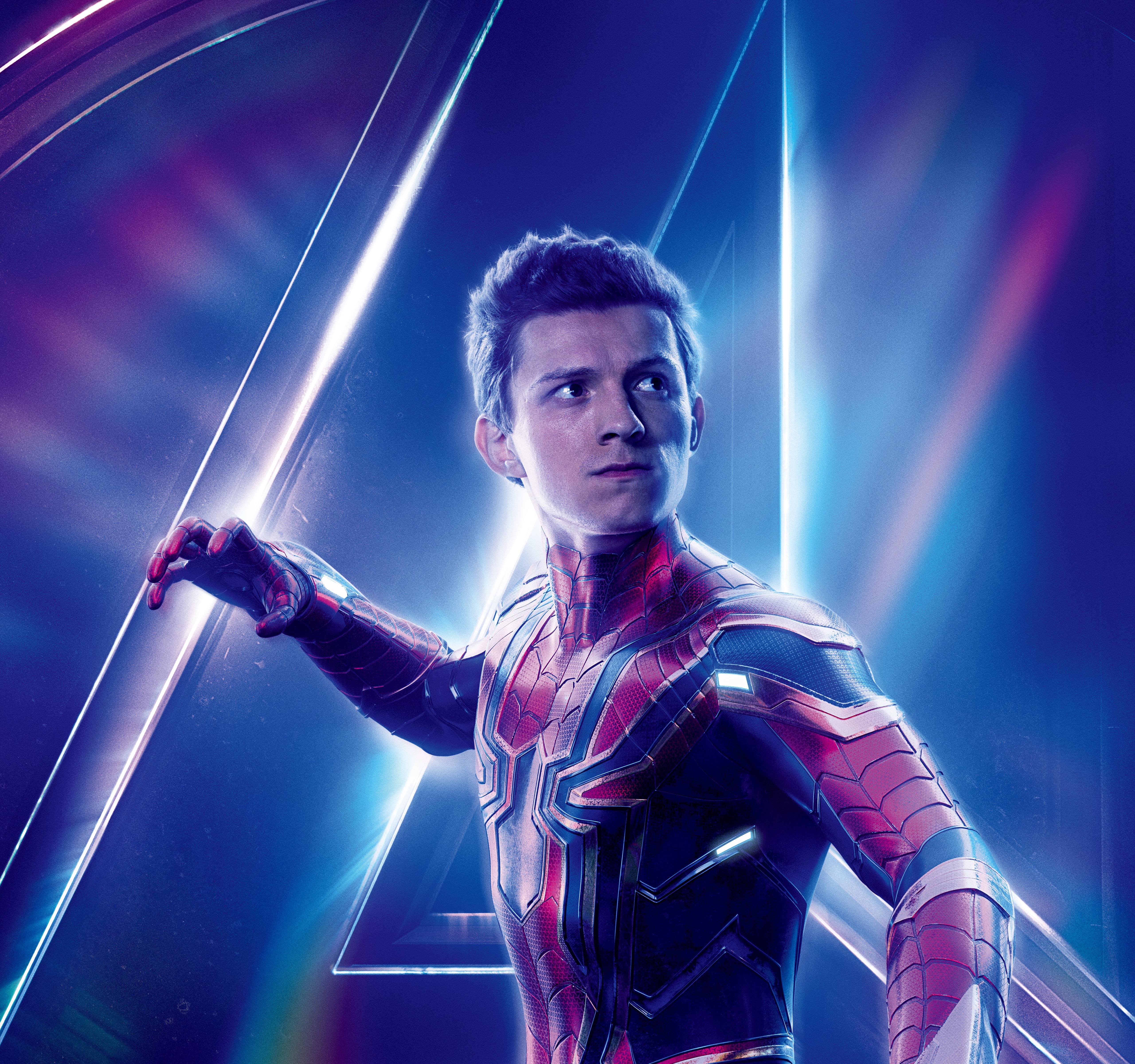 Spider Man From Marvel Avengers Infinity War HD Wallpaper