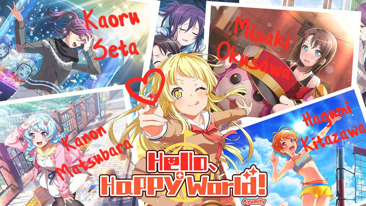 Hello Happy World Wallpaper