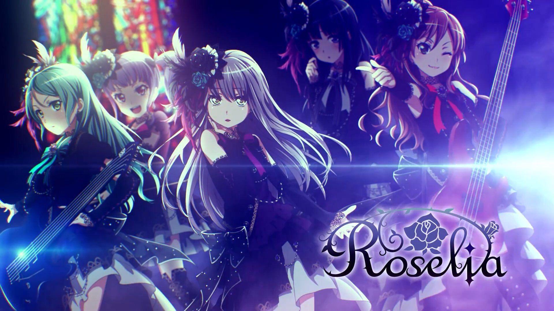 Roselia Bang Dream Wallpaper HD best anime image