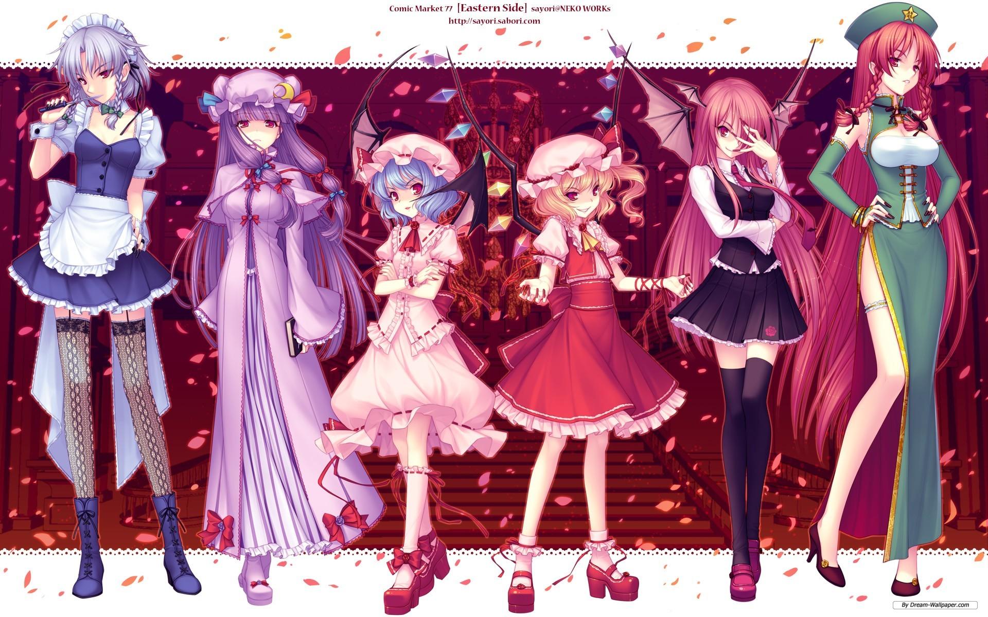 Touhou Project Background → Anime Gallery