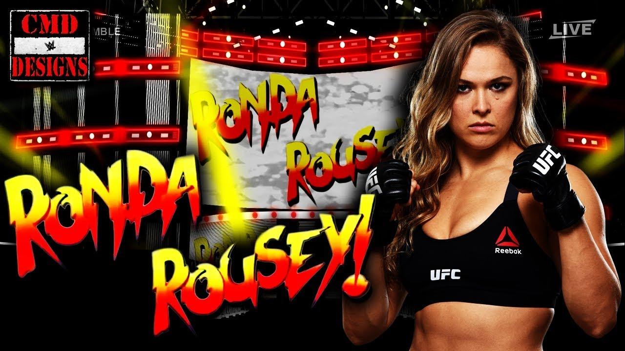 WWE Ronda Rousey 2018 Entrance Stage