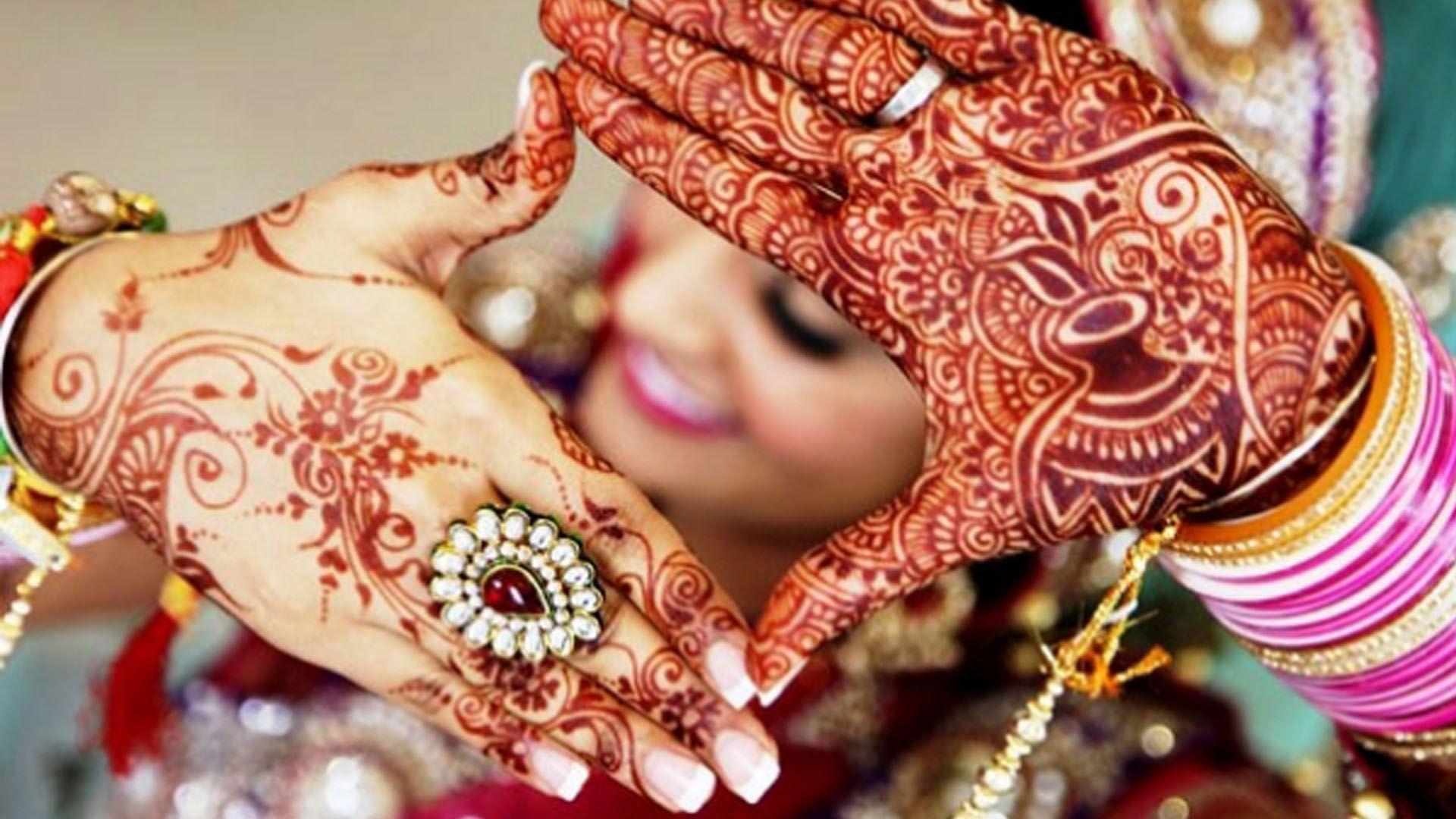 Indian Wedding Wallpaper High Quality Resolution for HD Wallpaper Deskx1080 px 304.86 KB. Wedding mehndi designs, Bridal mehndi designs, Wedding henna