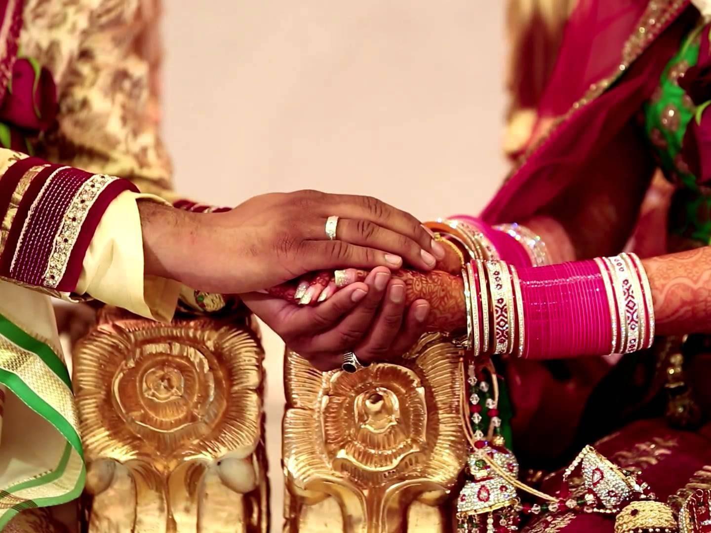 Indian Wedding graphy Bride and Groom HD desktop wallpaper