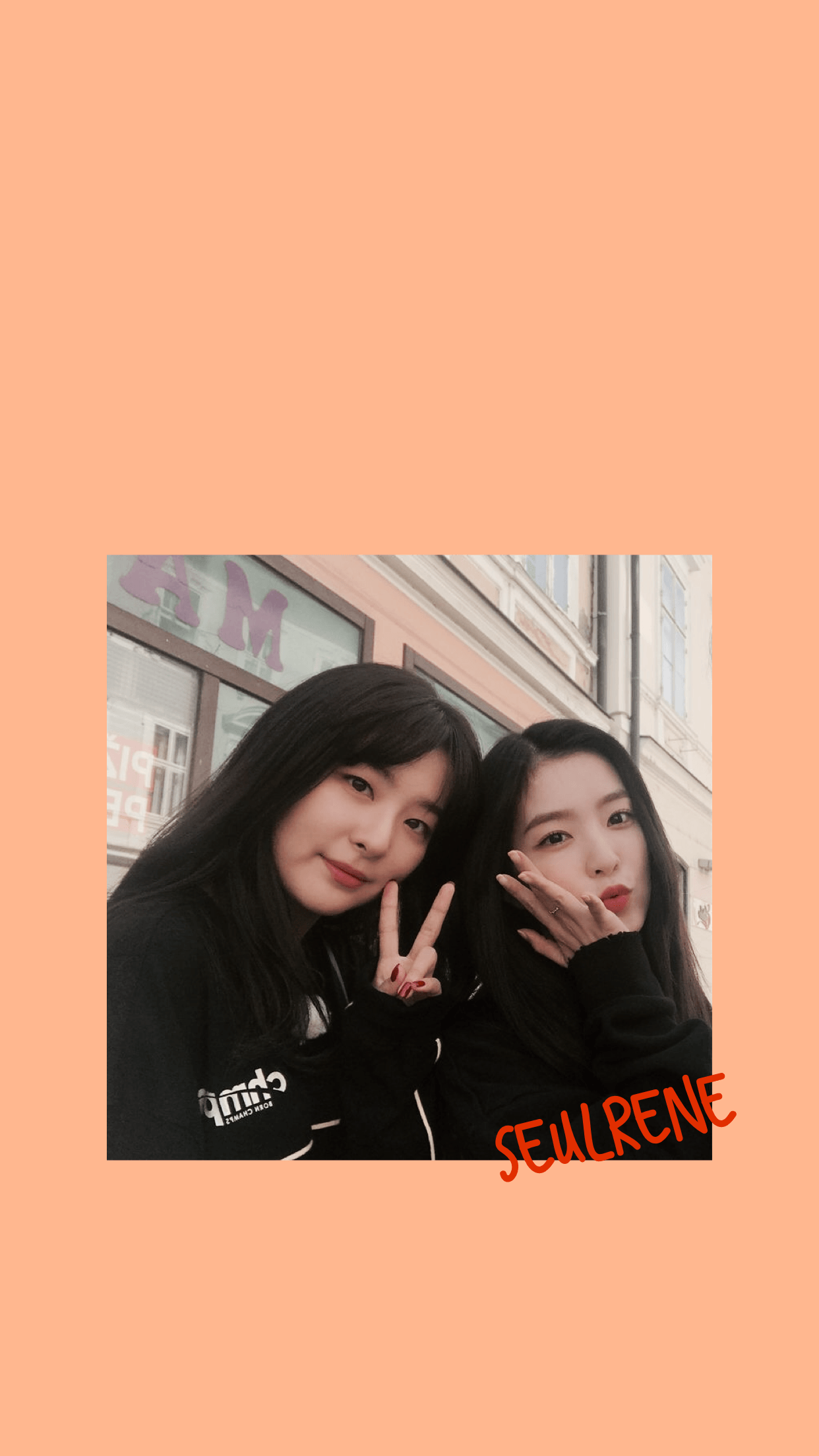 seulgi #irene #redvelvet #kpop #wallpaper #seulrene