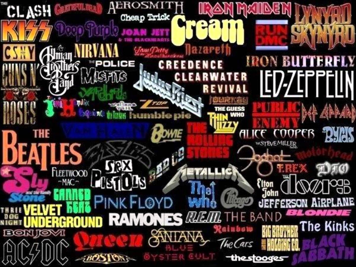 rock bands names list