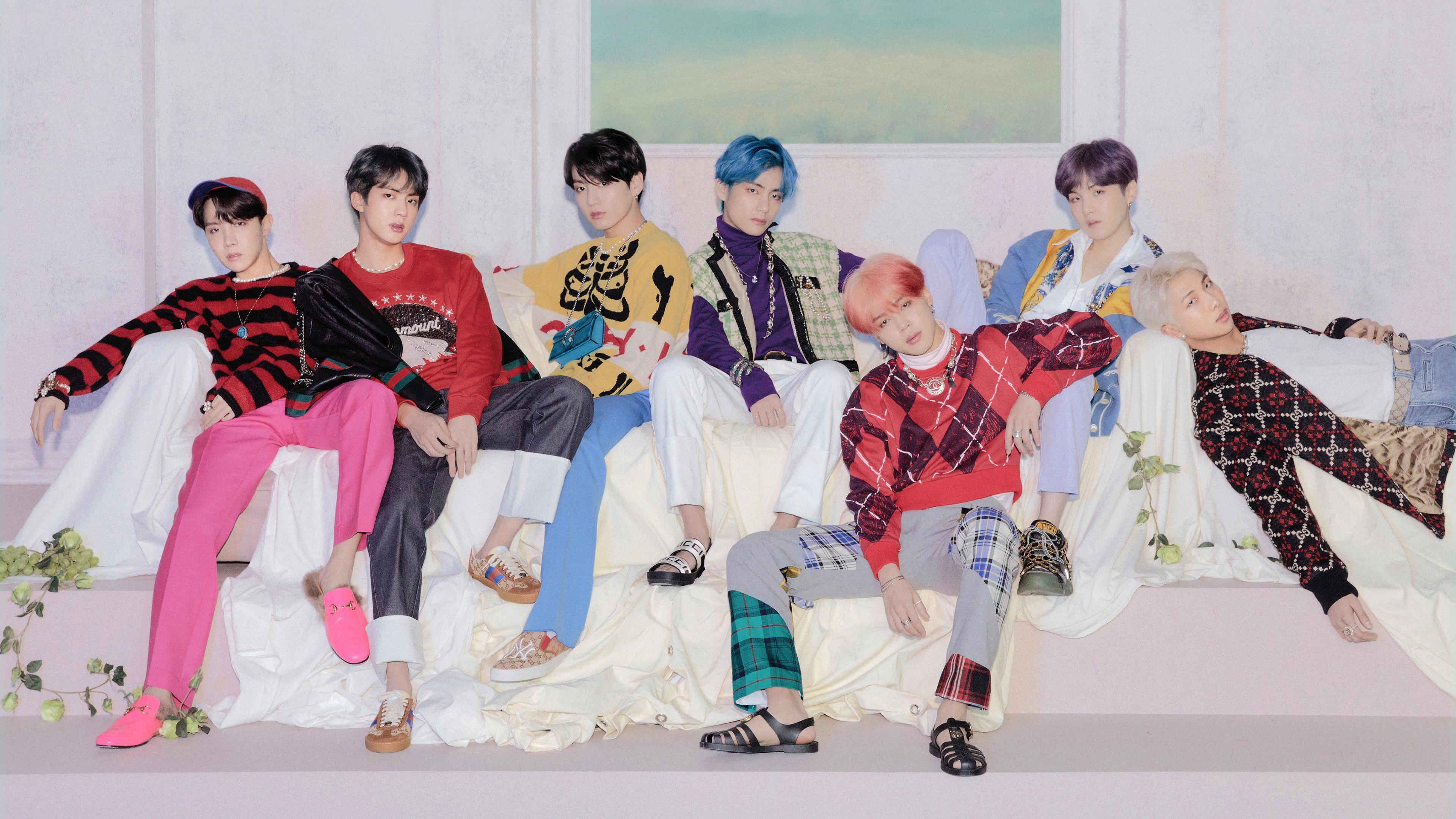 BTS Map of the Soul: Persona Members 4K Wallpapers