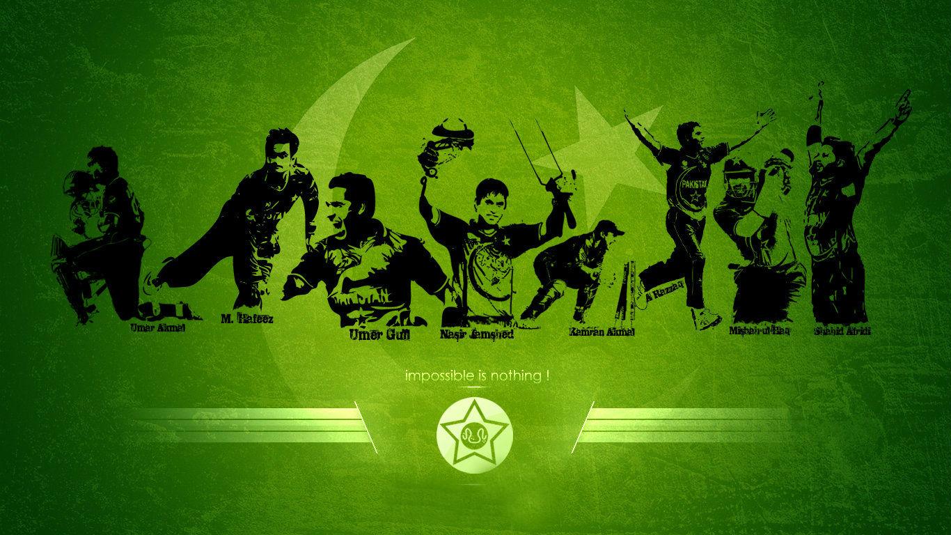 Pakistan Cricket Team Google Meet Background 5