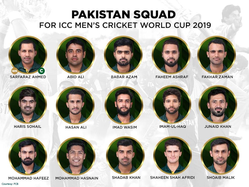 Amir out, Hasnain in as Pakistan announce World Cup 2019 squad