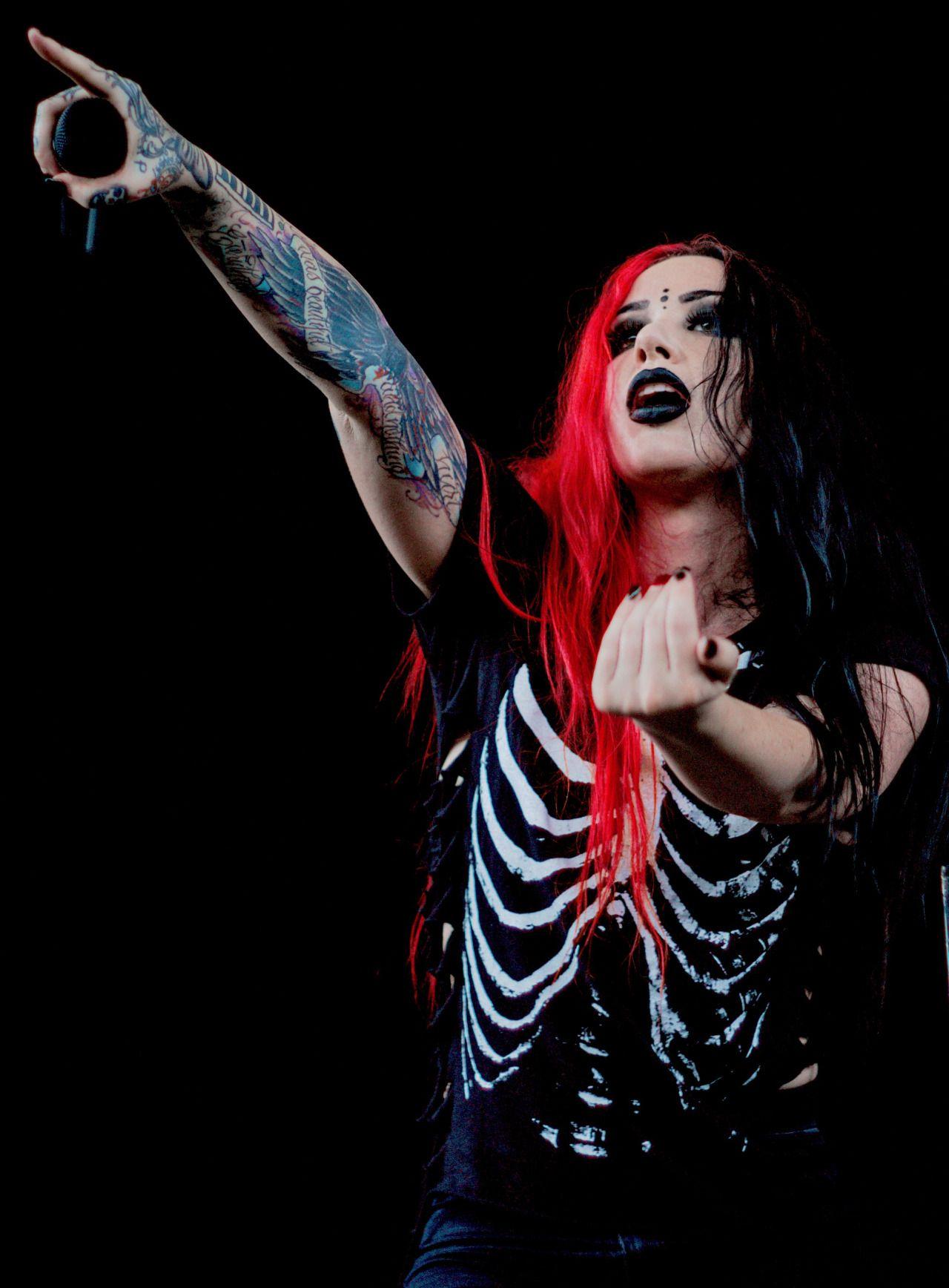 Ashley from New Years Day ♥. Bands. New years day band