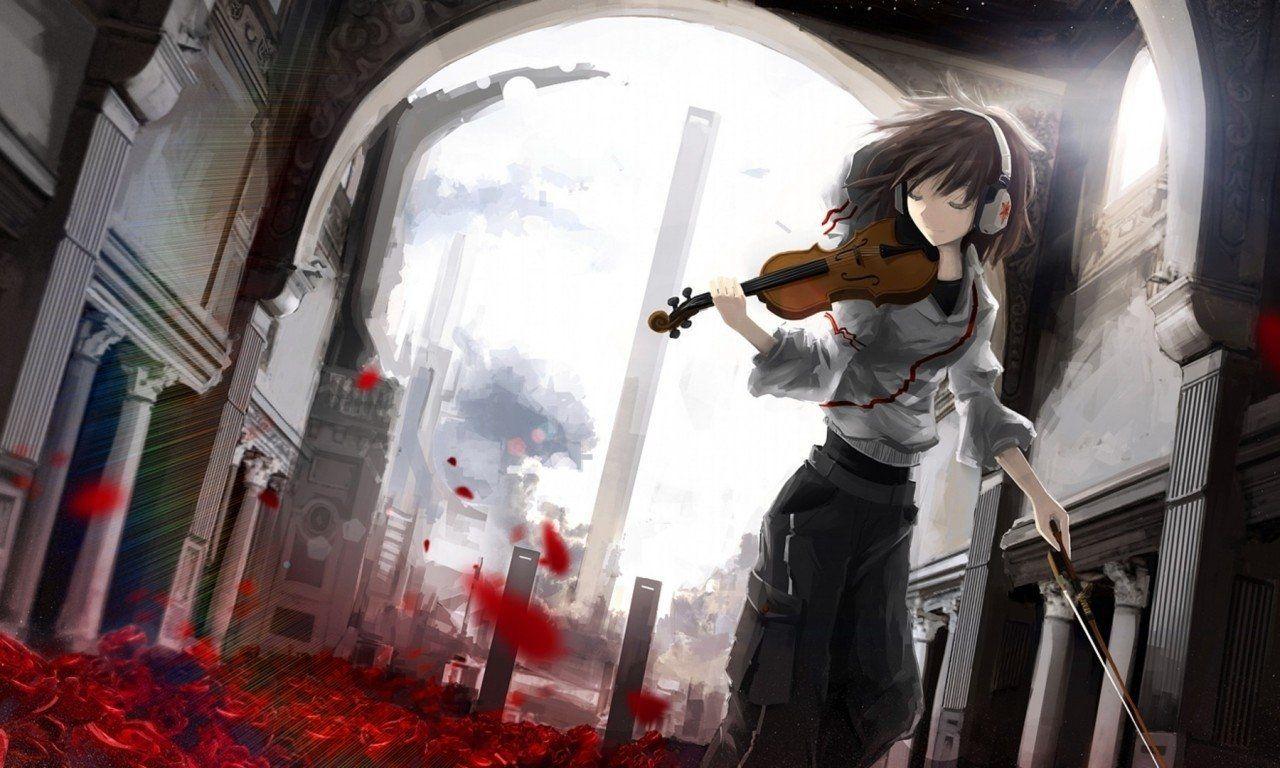 Anime Violin Wallpaper