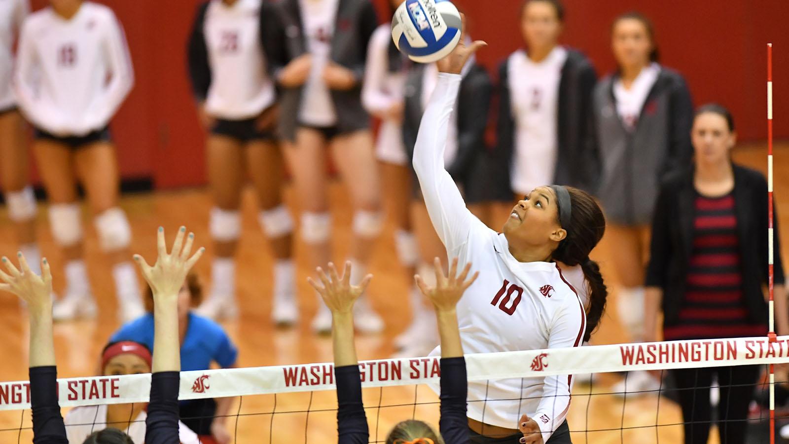 WSU Volleyball Falls in Five to Oregon State State