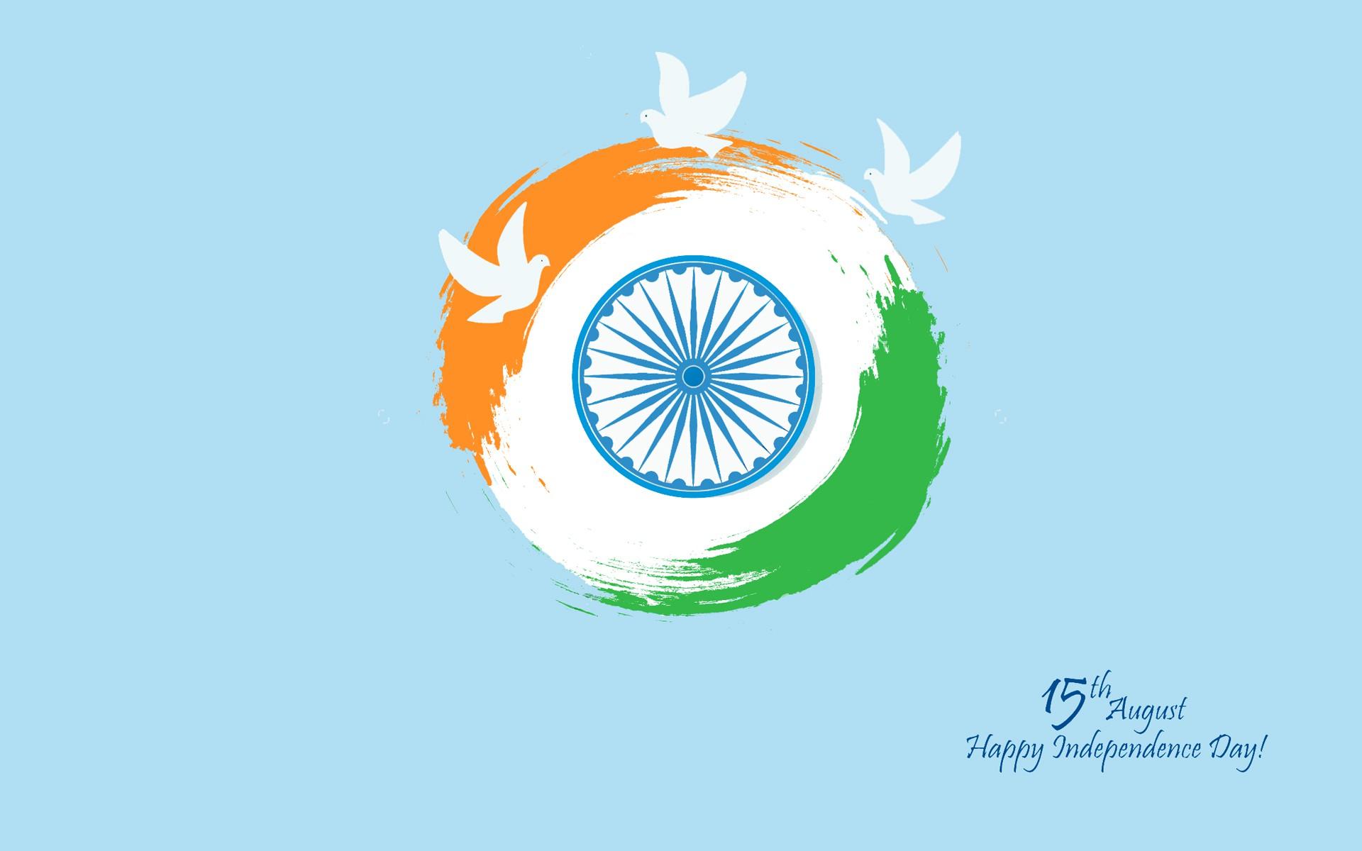 th August Happy Independence Day of INDIA Wishes wallpaper