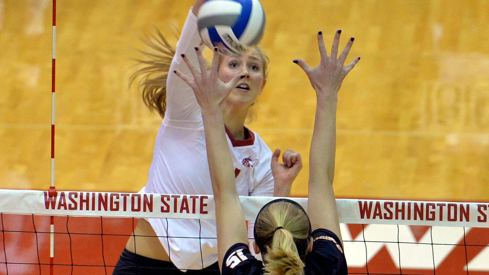 No. 23 WSU Volleyball Loses To Oregon State 3 1 State