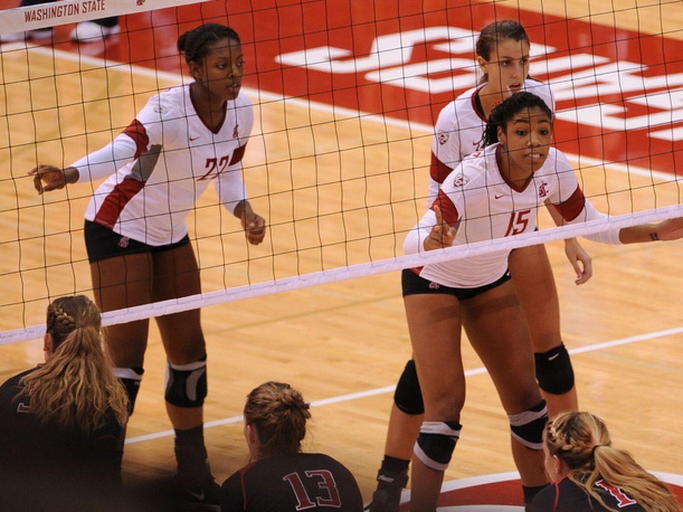 WSU volleyball can't handle No.2 Washington