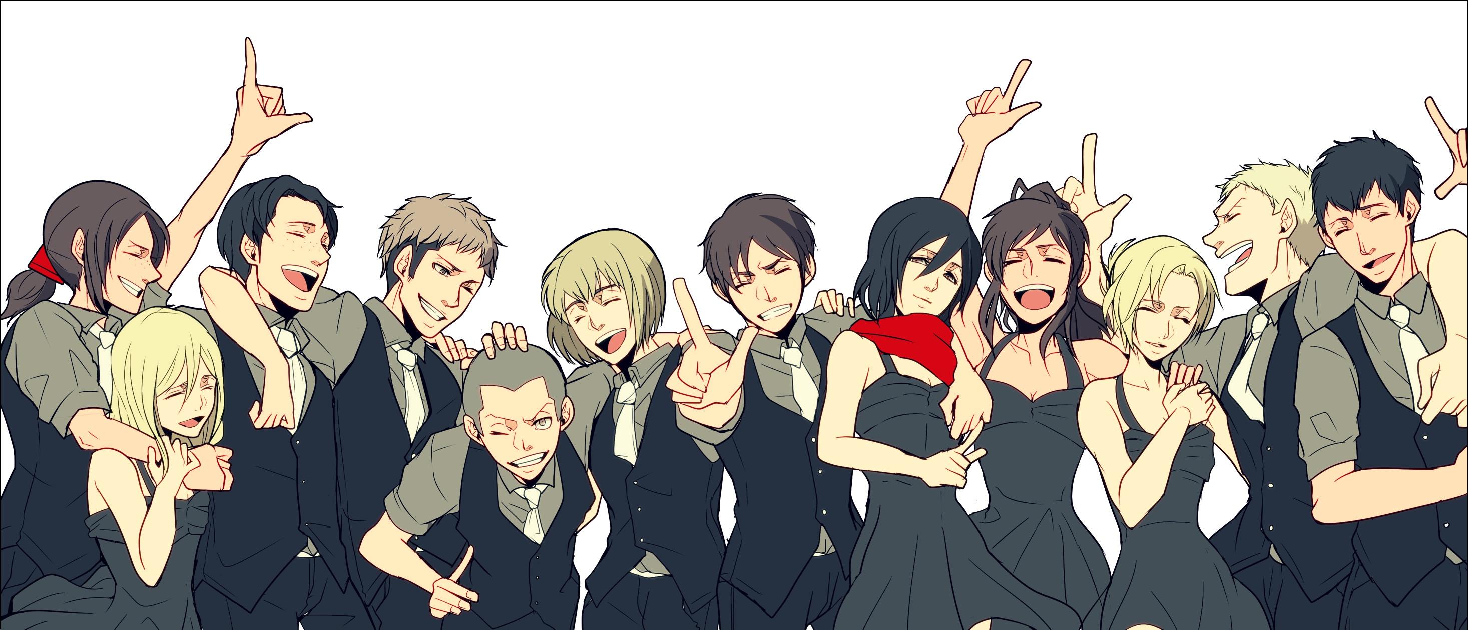 #conny, #group, #armin, #tie, #jaeger, #eren, #renz