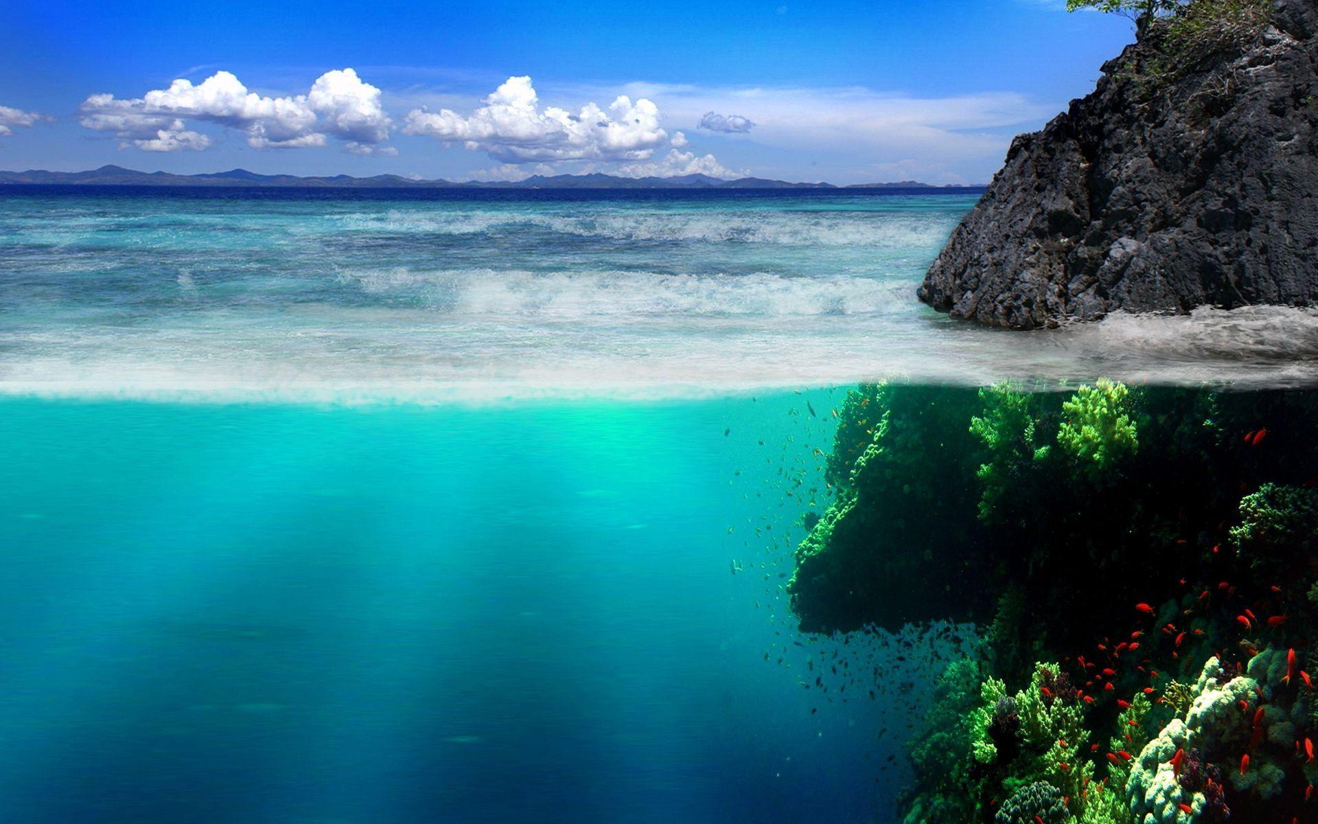 Ocean Landscape Wallpaper High Definition #PC4. Earth. Ocean
